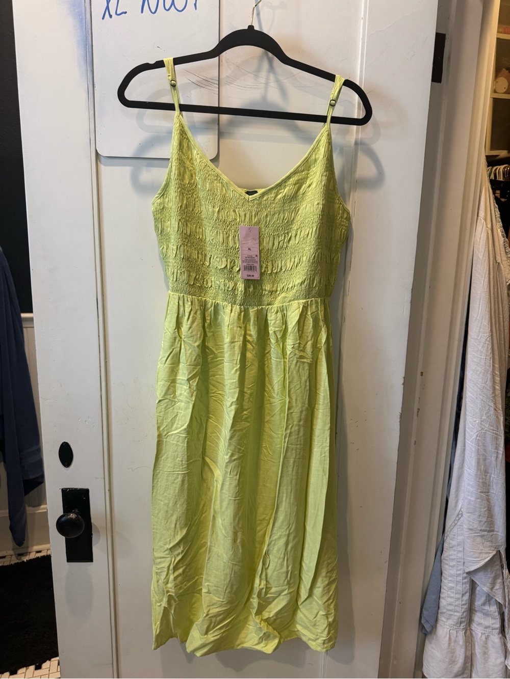 wild fable Lemon Yellow Midi Dress